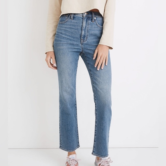 Madewell Denim - Madewell Slim Demi-Boot Jeans in Enright Wash